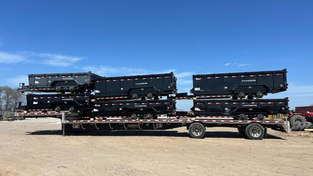 2026 Platinum Star 7x14 Bumper Pull Dump Trailer 14K